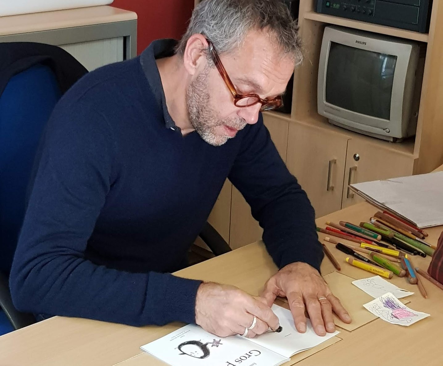 Auteur Emile jadoul dessine